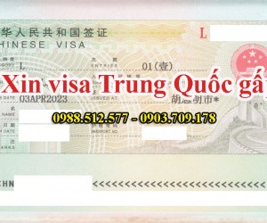 Dịch vụ làm visa Trung Quốc nhanh - vắng mặt cho tỉnh miền tây nhanh