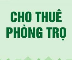 Cho Thuê Phòng Trọ khép kín, vị trí trung tâm phường 10, quận 3