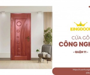 Cửa Gỗ Công Nghiệp Quận 11 | Bảng Giá & Mẫu Mới Nhất 2025