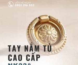 Tay nắm tủ dạng vòng cổ điển NK224 | Zalo 0901 196 552