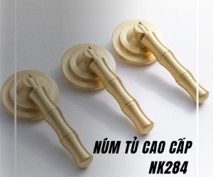 Núm tủ cao cấp dạng tay rơi NK284 | Zalo 0901 196 552