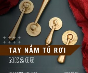 Núm cửa tủ cao cấp NK285 | Zalo 0901 196 552