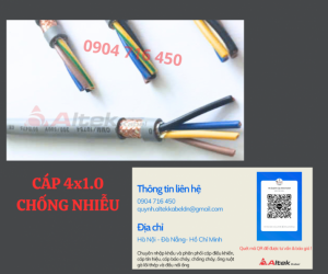 Dây cáp điện 4x1.0 lõi đồng mềm Altek Kabel Hà Nội, Đà Nẵng, Thanh Hóa