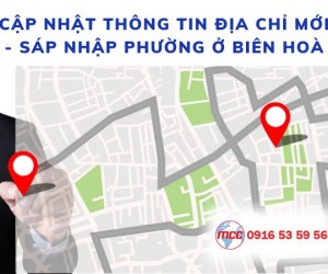 Dịch vụ thay đổi địa chỉ công ty tại Biên Hòa