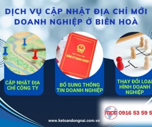 Cập nhật địa chỉ doanh nghiệp ở Biên Hòa