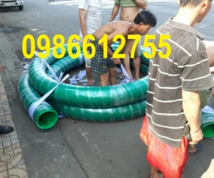 Ống Gân Nhựa Cổ Trâu Phi 49 dùng hút nước,hút bùn