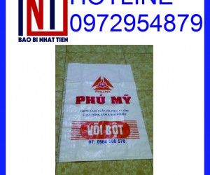 Chuyên sản xuất bao PP tráng keo đựng vôi bột