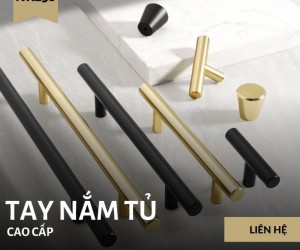 Tay nắm tủ cao cấp thanh trơn hiện đại NK238 | Zalo 0901 196 552