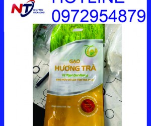 Chuyên sản xuất in ấn túi đựng gạo 5kg, túi PA/PE đựng gạo