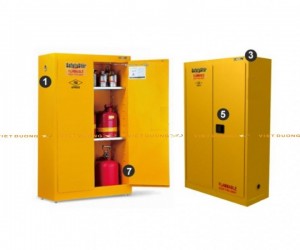 Tủ đựng hóa chất chống cháy, phòng thí nghiệm, Flammable Safety Cabinets, Nhà thầu chuyên nghiệp 