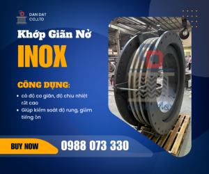 Khớp nối giãn nở inox pasty - Khớp nối giãn nở chịu nhiệt - Khớp nối giãn nở máy phát điện