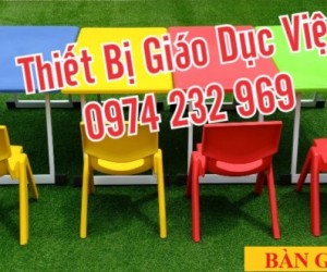 Bàn ghế mầm non, bàn ghế cho bé mầm non