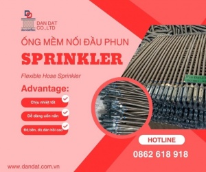 Ống mềm inox chữa cháy | Ống mềm Sprinkler | Khớp nối mềm Sprinkler | Đầu nối Sprinkler