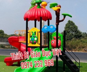Cầu trượt liên hoàn cho bé, Bộ cầu trượt liên hoàn giá tốt và lắp đặt tận nơi