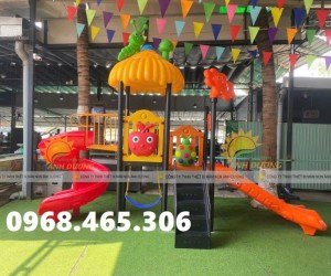 Cầu trượt trẻ em liên hoàn đa năng ngoài trời, bộ liên hoàn cầu trượt 