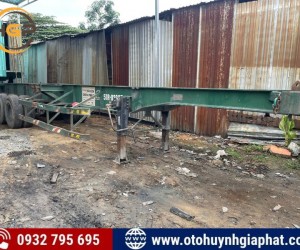 Cần bán rẻ Chiếc Mooc xương CPT 3 xèo 40 feet đời 2012 cũ