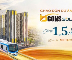 Cơ hội đầu tư giai đoạn đầu tiên cùng Bcons Solary- Căn hộ Metro Suối Tiên