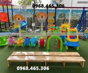 Trụ bóng rổ mầm non có thể điều chỉnh kích thước