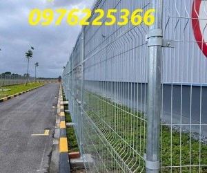Hàng rào sắt mạ kẽm, Hàng rào lưới thép hàn mạ kẽm 
