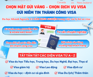 Dịch Vụ Visa Canada, Úc, New Zealand Tận Tâm