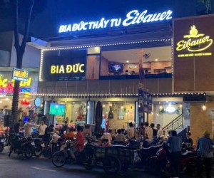 SANG QUÁN NHẬU BIA ĐỨC – HOẠT ĐỘNG 10 NĂM – MẶT TIỀN TRƯỜNG SA, QUẬN 3