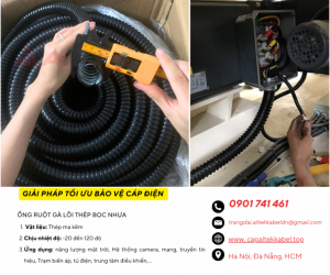 Ống ruột gà lõi thép bọc nhựa phi 51mm (2 inch)