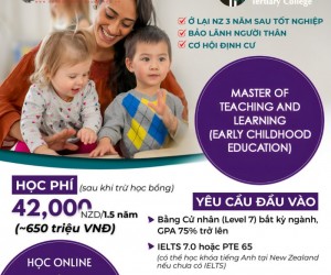 Cơ Hội Định Cư New Zealand “Siêu Tốc” Với Chương Trình Thạc Sĩ Giáo Dục Mầm Non Tại NZTC