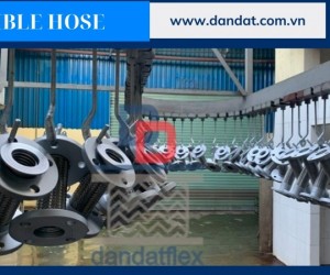 Khớp nối mềm inox 2 đầu mặt bích, Khớp nối chống rung, Khớp nối inox, Nối mềm inox