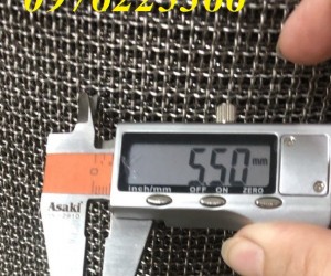 Lưới đan inox 304 ô 5x5