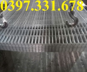 Nơi sản xuất lưới thép hàn 3ly ô 30x100mm mạ kẽm, lưới đen