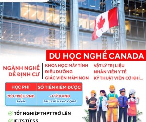 Du Học Nghề Canada – Con Đường Ngắn Nhất Đến Canada Làm Việc & Định Cư