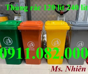  Nơi bán thùng rác giá rẻ ưu đãi khuyến mãi- thùng rác 120 lít 240 lít 660 lít- lh 0911082000