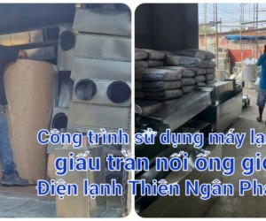 Lắp đặt máy lạnh âm trần nối ống gió cho Biệt thự Vila     Tư vấn lắp đặt MR TRUNG - 0901 975 133  K