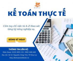 HỌC KẾ TOÁN THỰC HÀNH