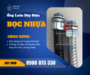 Ống Luồn Dây Điện Bọc Nhựa Pvc - Ống Thép Luồn Dây Điện - Ống Ruột Gà Lõi Thép Bọc Lưới Inox 