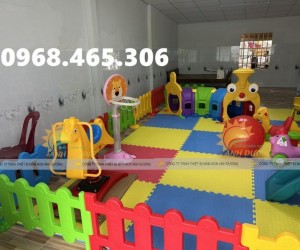 Hàng rào nhựa khu vui chơi cho bé, hàng rào trẻ em
