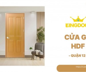 Cửa Gỗ HDF Sơn Tại Quận 12 | Báo Giá & Thi Công Trọn Gói