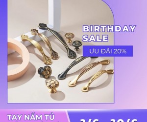 Birthday Sale – Tung ưu đãi vàng