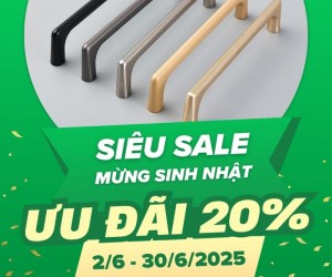 Tay nắm tủ cao cấp NK211 - Ưu đãi 20% toàn bộ sản phẩm