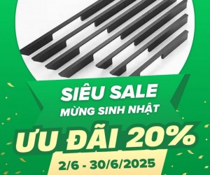 Tay nắm tủ NK156 – Ưu đãi 20% toàn bộ sản phẩm