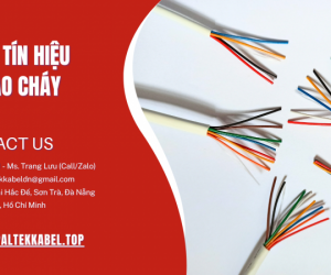 Cáp báo cháy Altek Kabel 0.22mm – Giá tốt, dễ thi công