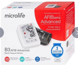 THIẾT BỊ Y TẾ 4H : Máy đo huyết áp Microlife B3 AFIB. Cảnh báo