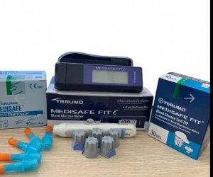 THIẾT BỊ Y TẾ 4H : Máy đo đường huyết TERUMO MEDISAFE FIT