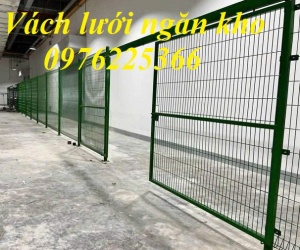 Cung cấp vách lưới ngăn kho, vách lưới ngăn xưởng tại Hà Nội 