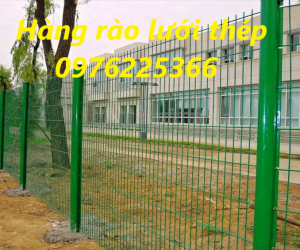 Thi công hàng rào sơn tĩnh điện tại Hà Tĩnh