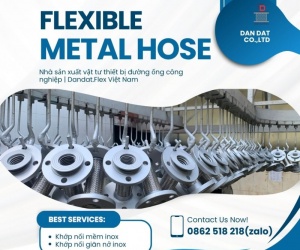 Khop noi mem, khớp nối chống rung, khớp nối mềm mặt bích, nối mềm inox