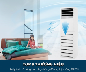 TOP 8 thương hiệu Điều hòa tủ đứng bán chạy hàng đầu tại thị trường TPHCM