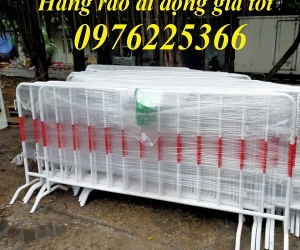 Hàng rào sắt di động - Xưởng sản xuất hàng rào di động Bền, đẹp, giá rẻ