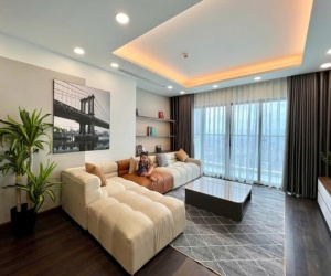 Căn Góc 127m² - 3PN, Nội Thất Đẹp Ở Ngay, BC Đông Nam – BIG Tower Phạm Hùng