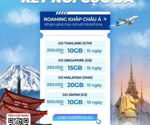 Hè bay muôn nơi – Kết nối cực đã cùng MobiFone